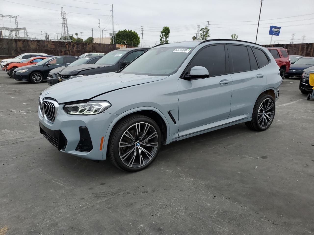 2023 BMW X3 SDRIVE30I VIN:5UX43DP08P9T01772