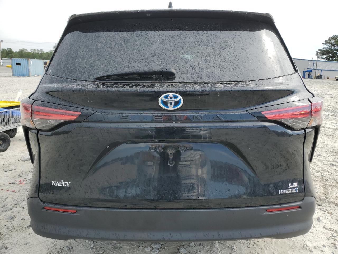 2022 TOYOTA SIENNA LE VIN:5TDKRKEC1NS123601