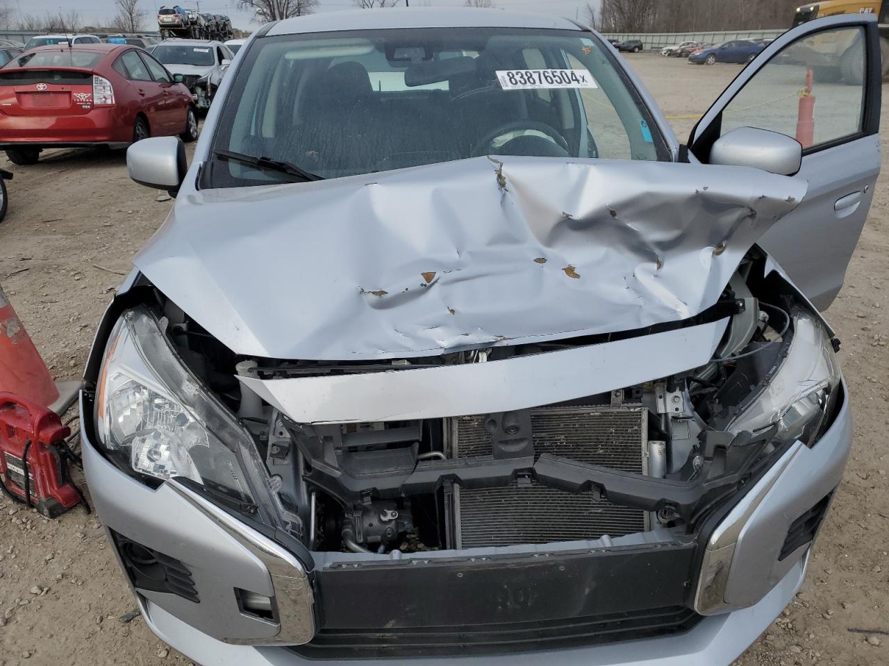 2022 MITSUBISHI MIRAGE ES VIN:ML32AUHJ9NH000925