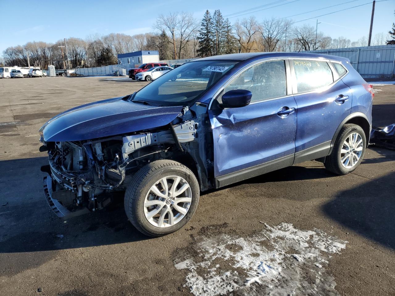 2022 NISSAN ROGUE SPORT S VIN:JN1BJ1AWXNW472695