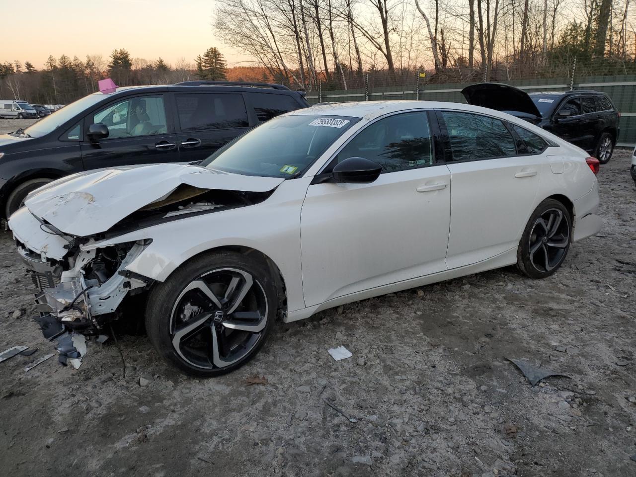 2022 HONDA ACCORD SPORT VIN:1HGCV1F33NA119282