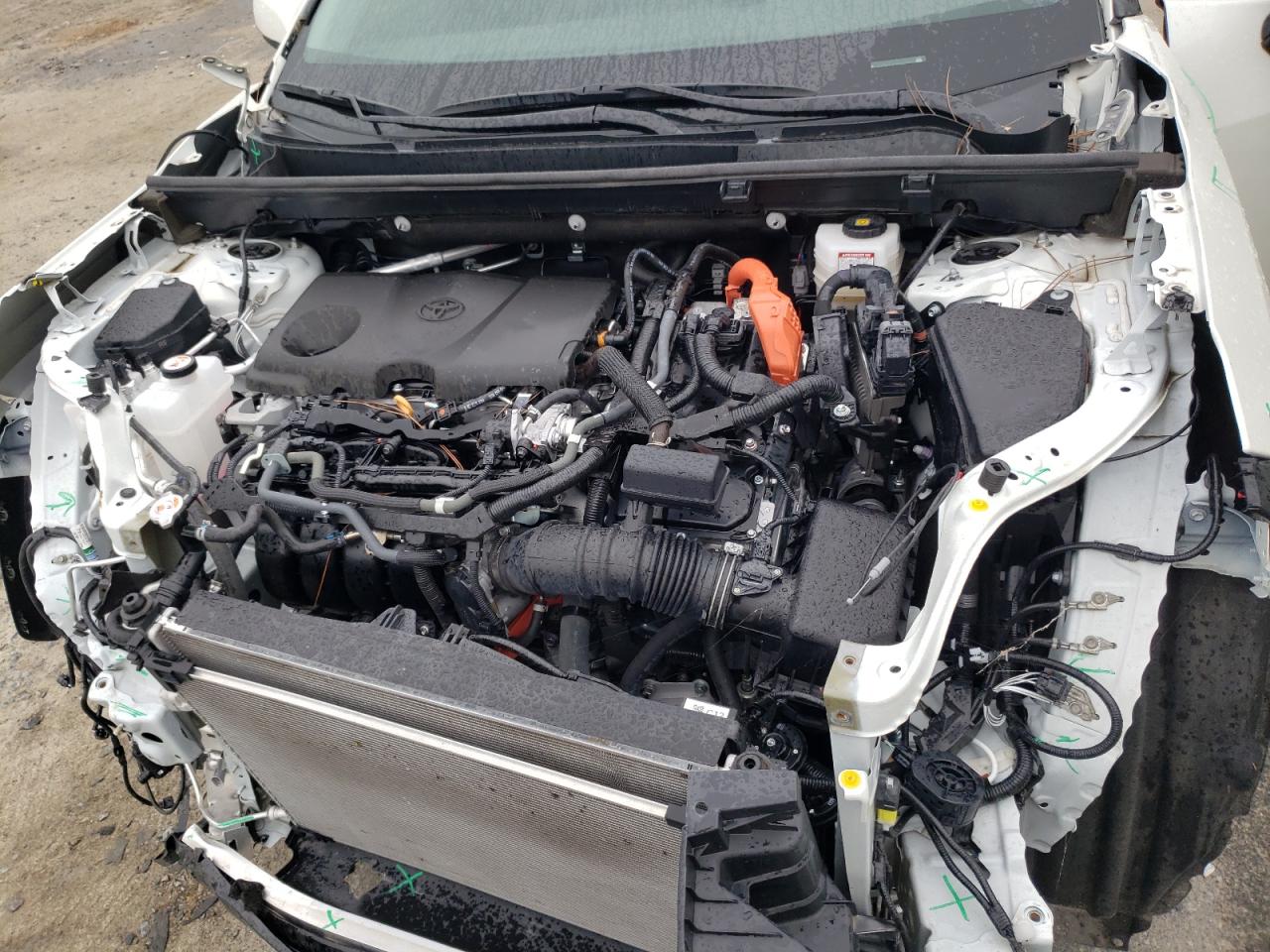 2022 TOYOTA RAV4 XLE PREMIUM VIN:4T3B6RFV4NU075740