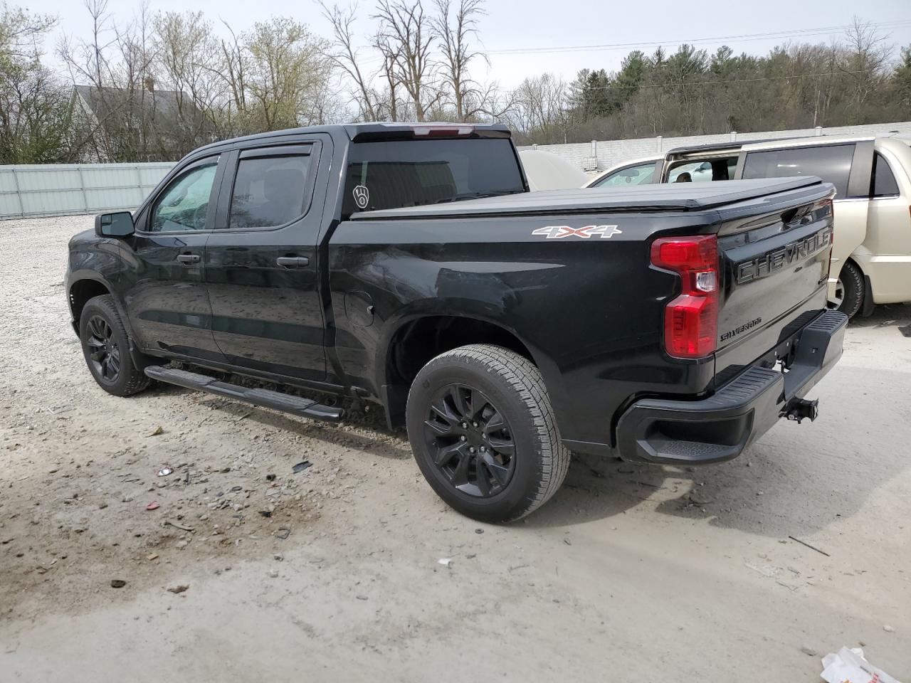 2022 CHEVROLET SILVERADO K1500 CUSTOM VIN:1GCPDBEK5NZ538964