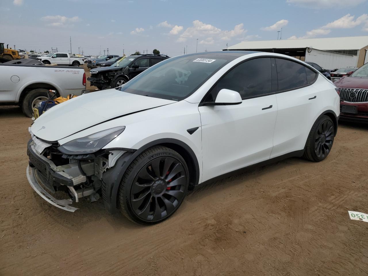 2022 TESLA MODEL Y  VIN:7SAYGDEF2NF443989