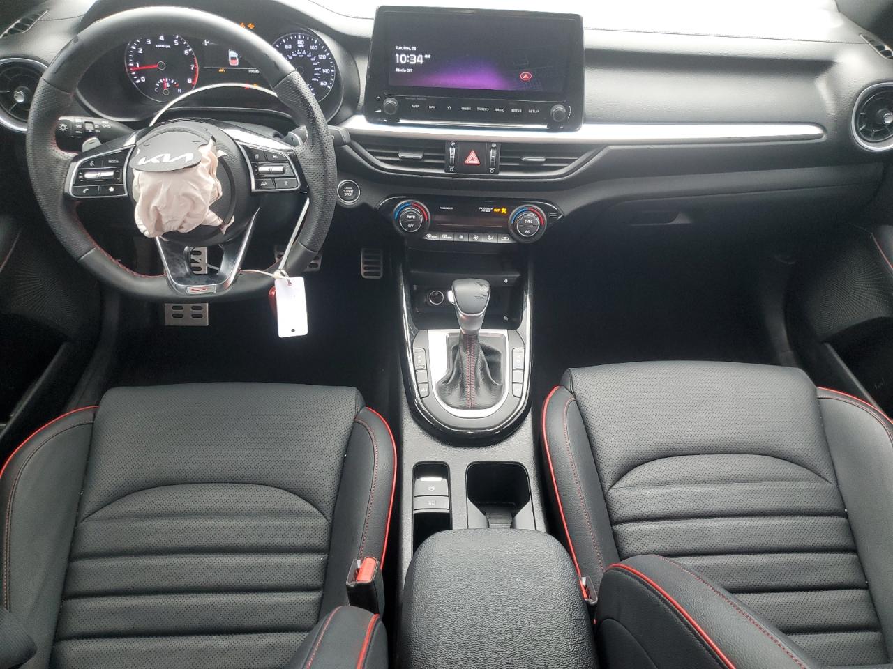 2022 KIA FORTE GT VIN:3KPF44AC5NE496085