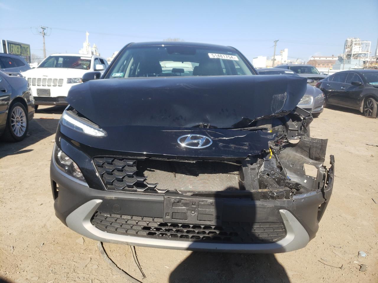 2022 HYUNDAI KONA SEL VIN:KM8K22ABXNU878075