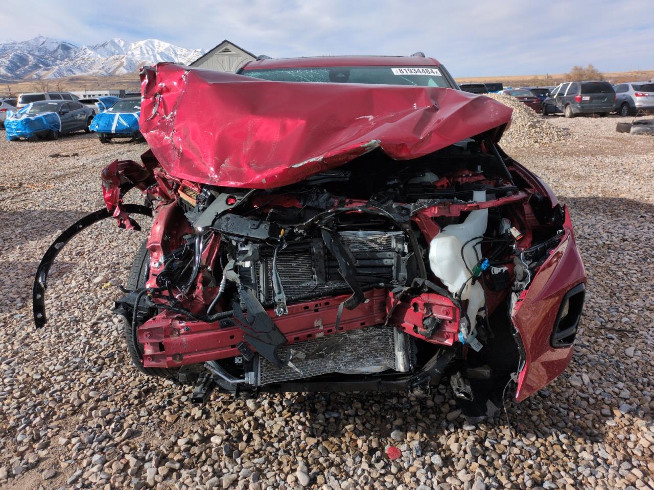 2022 CHEVROLET BLAZER 3LT VIN:3GNKBDRS1NS135509