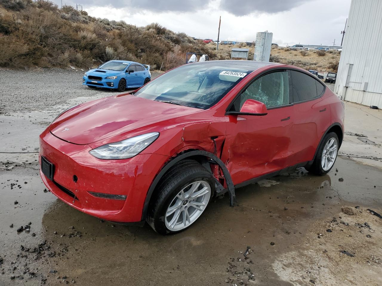 2022 TESLA MODEL Y  VIN:7SAYGDEE5NF384606