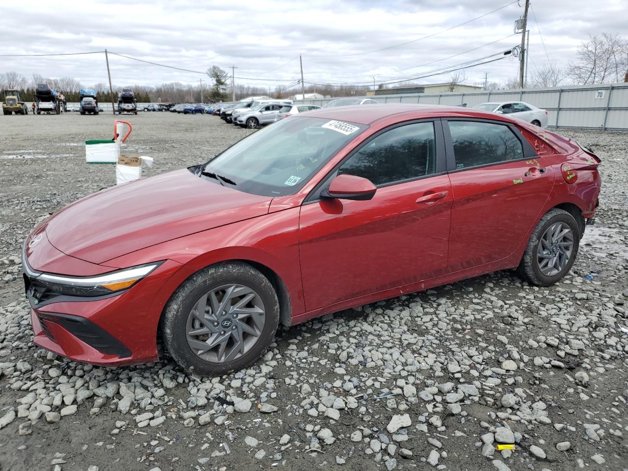 2024 HYUNDAI ELANTRA SEL VIN:KMHLM4DG3RU653486