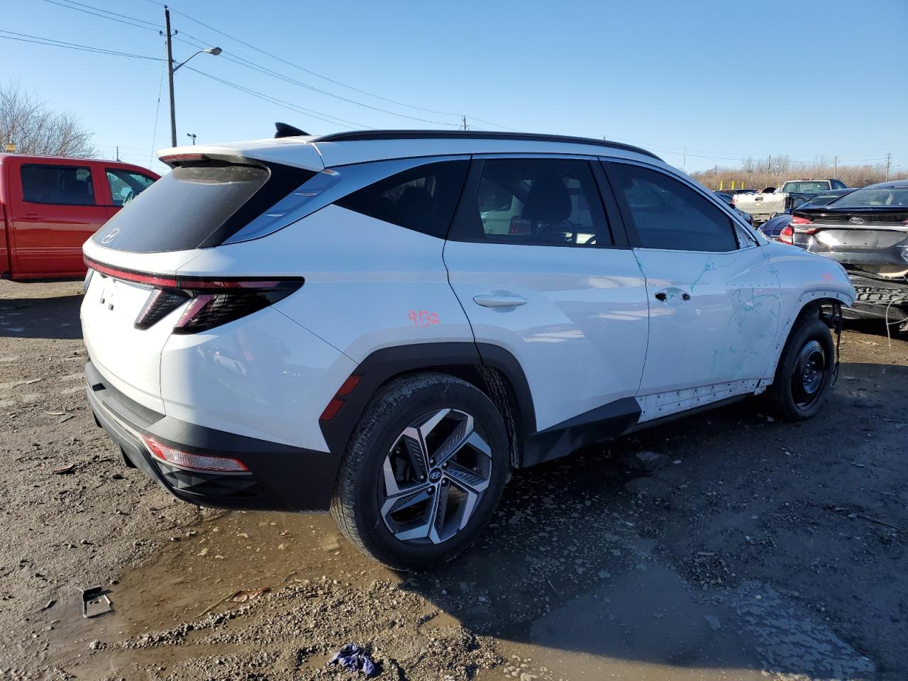 2022 HYUNDAI TUCSON SEL VIN:5NMJF3AE8NH038193