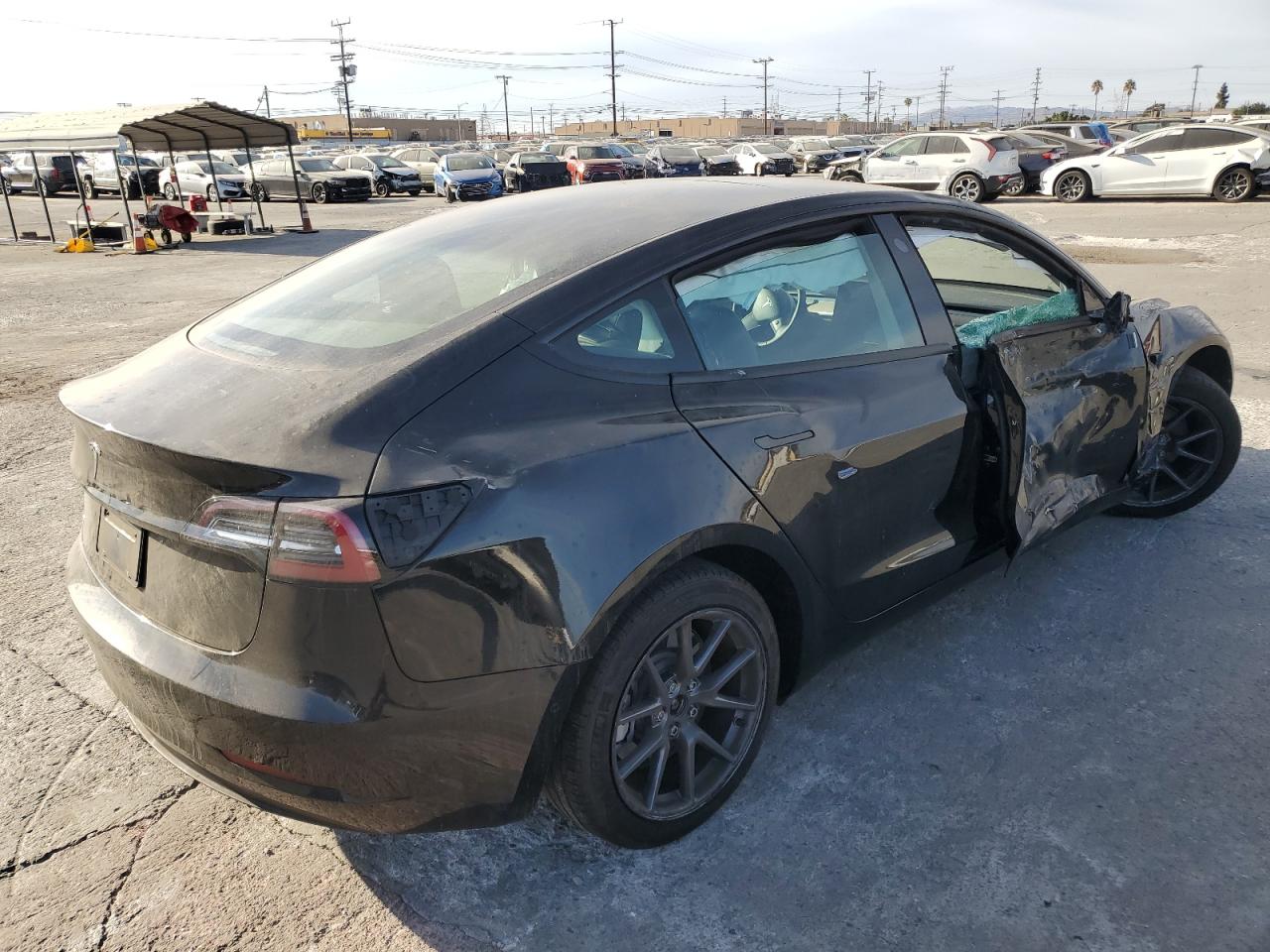 2022 TESLA MODEL 3  VIN:5YJ3E1EAXNF374713