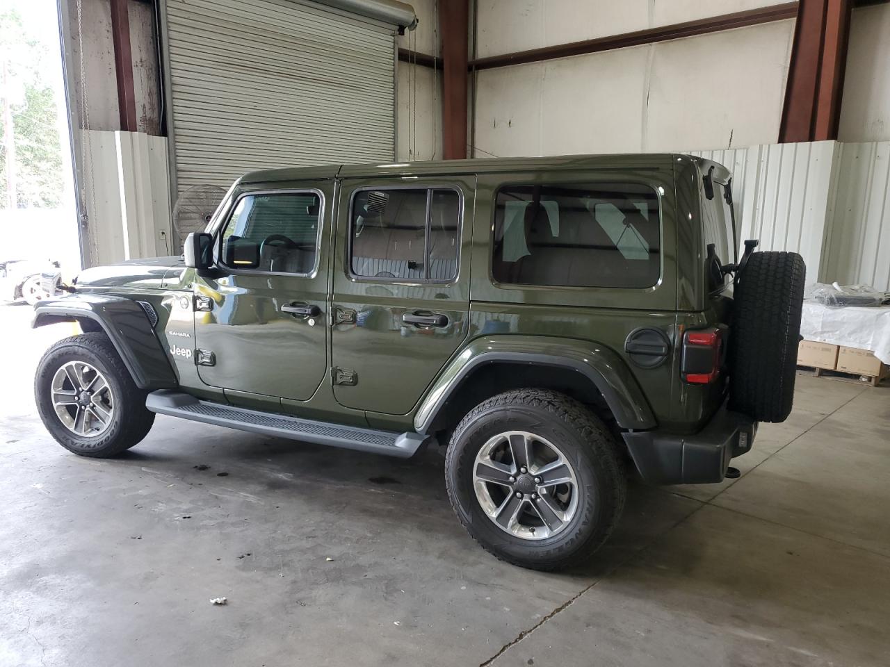 2022 JEEP WRANGLER UNLIMITED SAHARA VIN:1C4HJXEN5NW254448