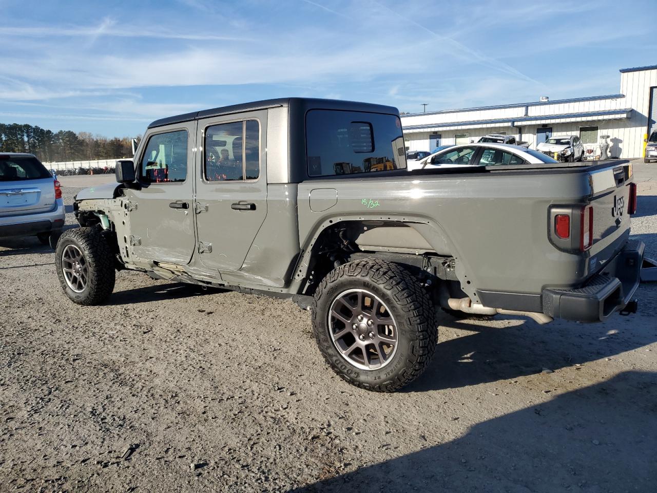 2022 JEEP GLADIATOR OVERLAND VIN:1C6HJTFG9NL180159