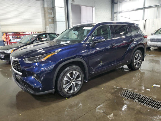 2022 TOYOTA HIGHLANDER HYBRID XLE VIN:5TDGBRCHXNS546128