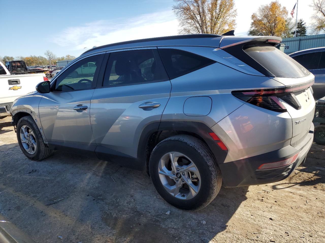 2022 HYUNDAI TUCSON SEL VIN:5NMJB3AE8NH071268