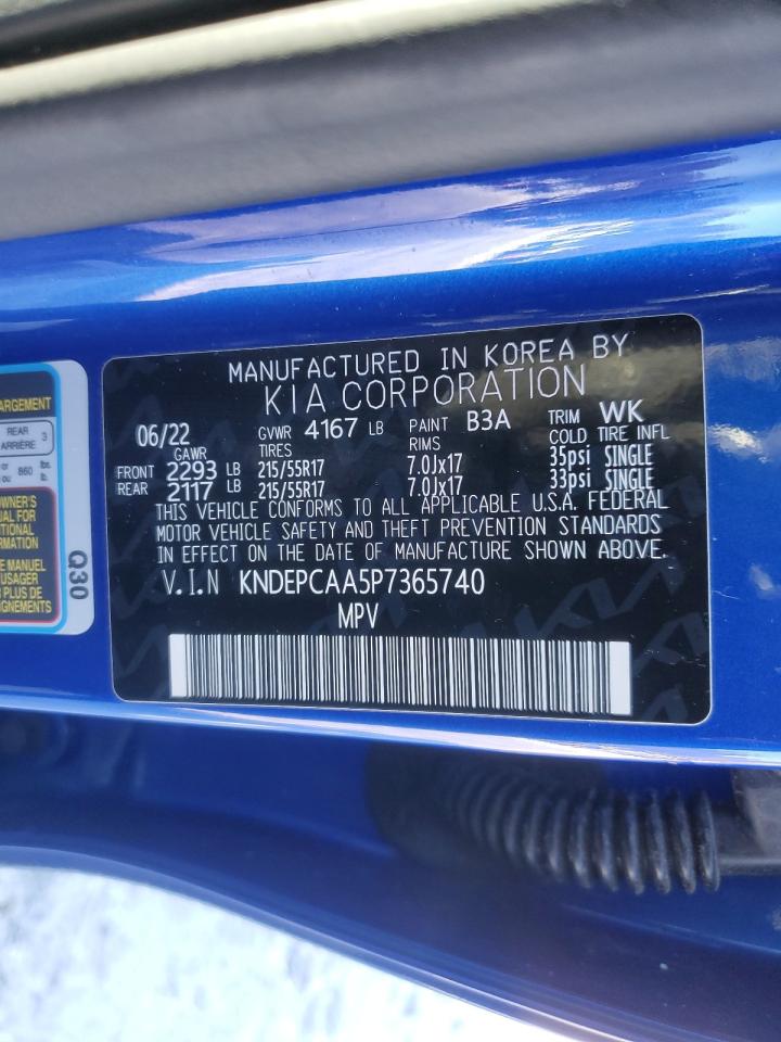 2023 KIA SELTOS LX VIN:KNDEPCAA5P7365740
