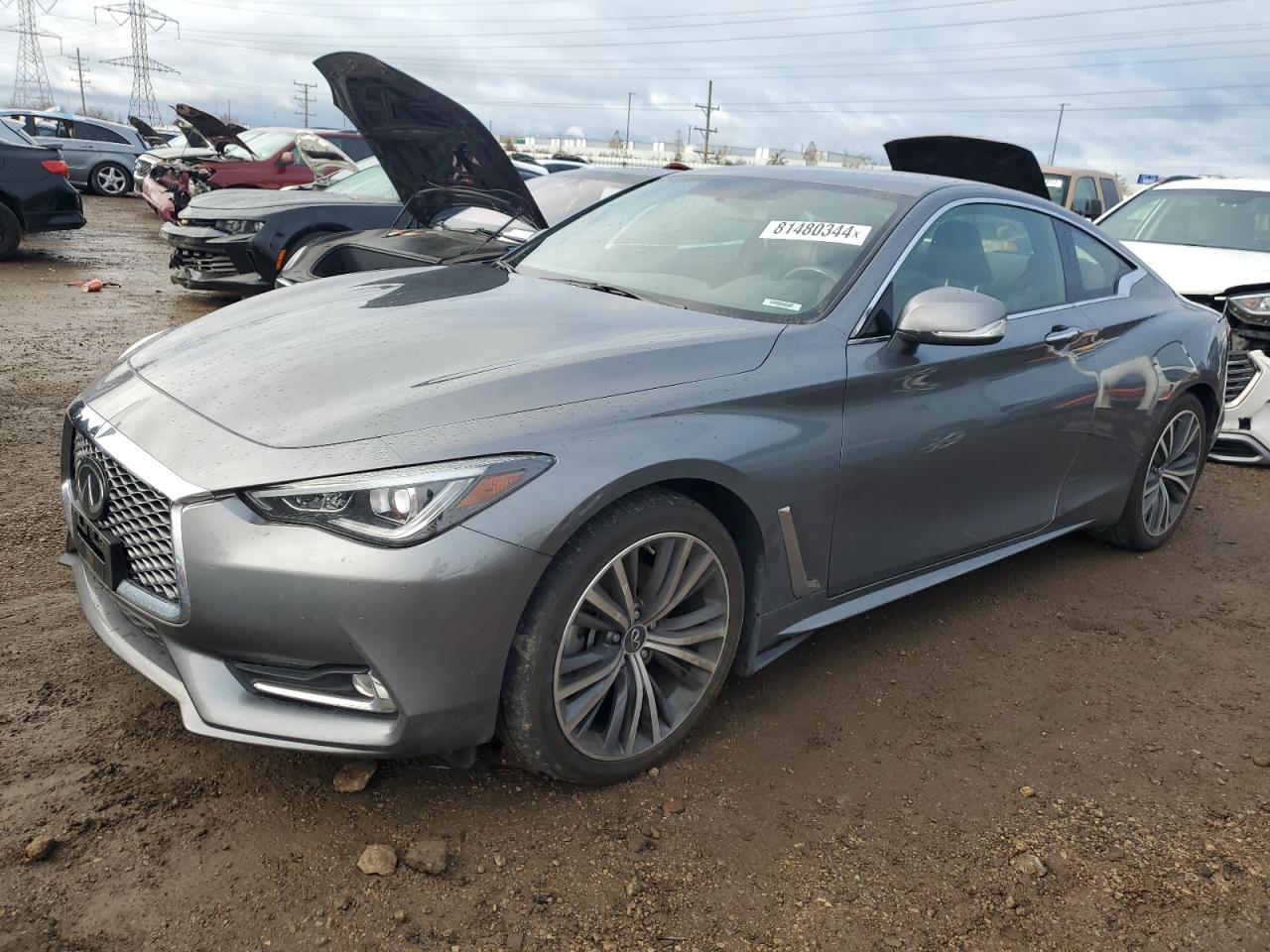 2022 INFINITI Q60 PURE VIN:JN1EV7JL0NM630032
