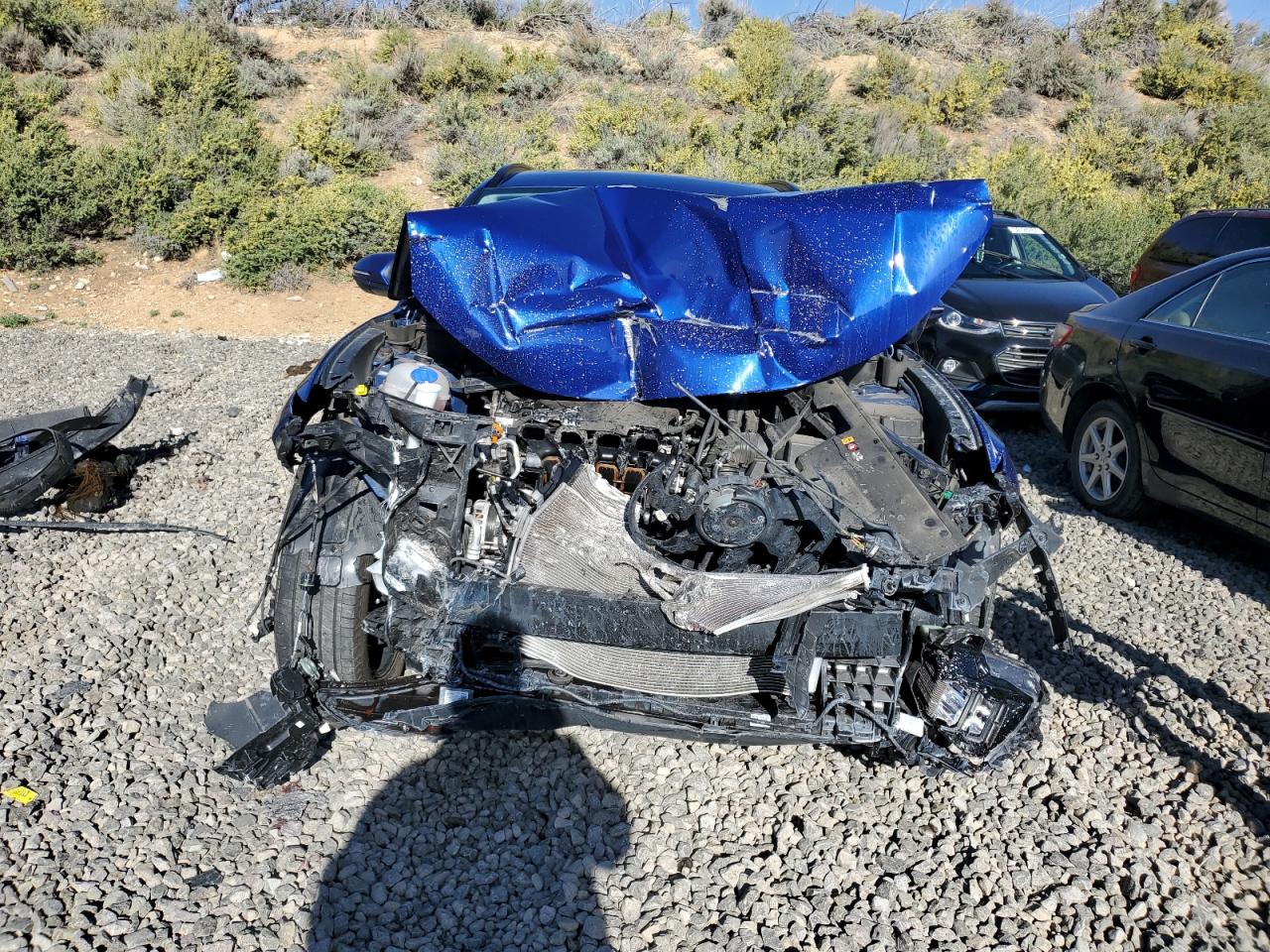 2022 HYUNDAI TUCSON SEL VIN:5NMJCCAE3NH126707