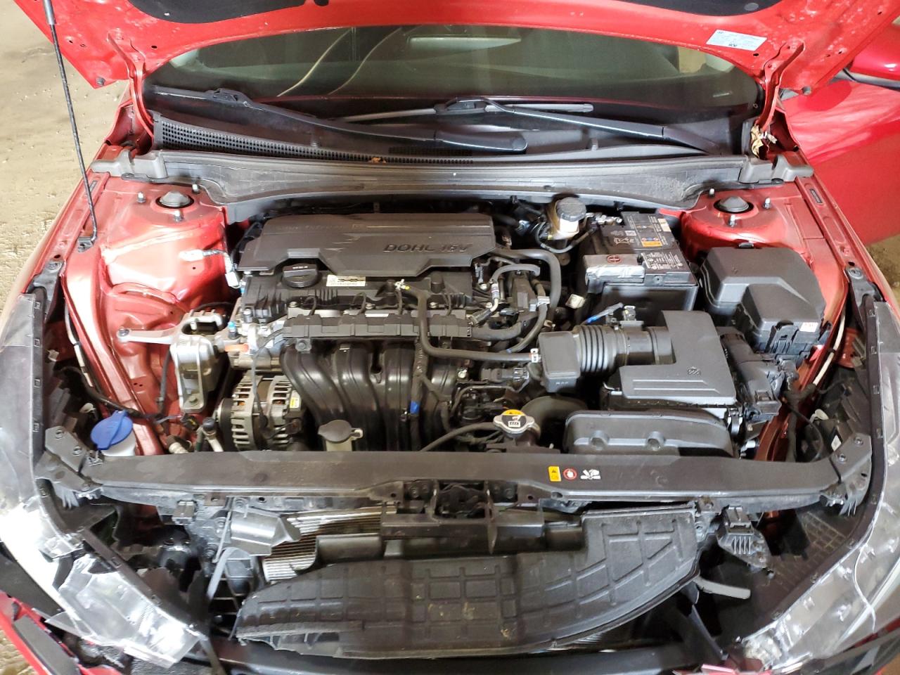 2022 HYUNDAI ELANTRA SEL VIN:5NPLM4AG3NH082384