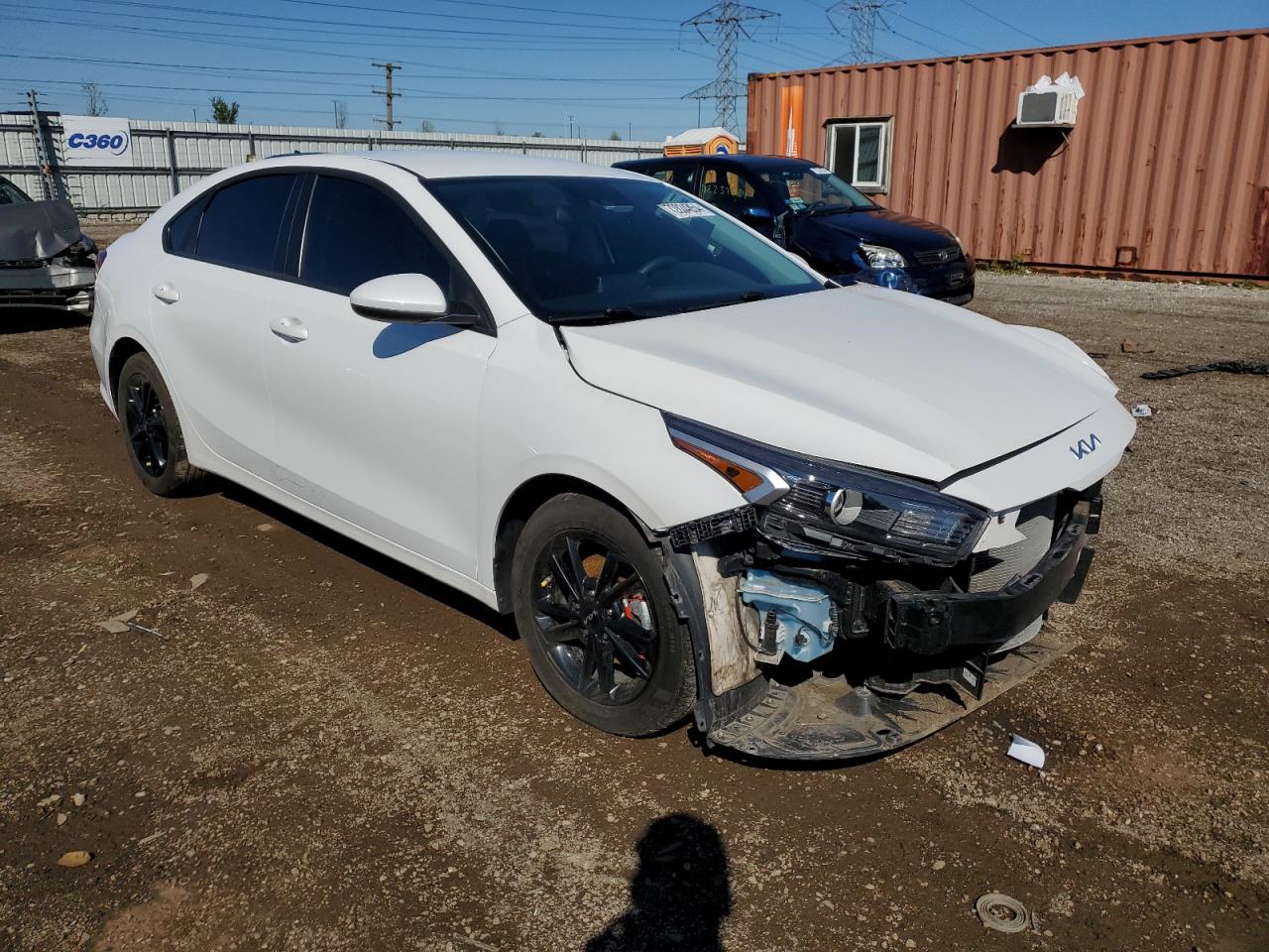 2022 KIA FORTE FE VIN:3KPF24AD2NE503055