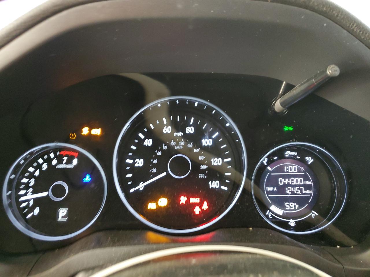 2022 HONDA HR-V LX VIN:3CZRU5H31NM700289
