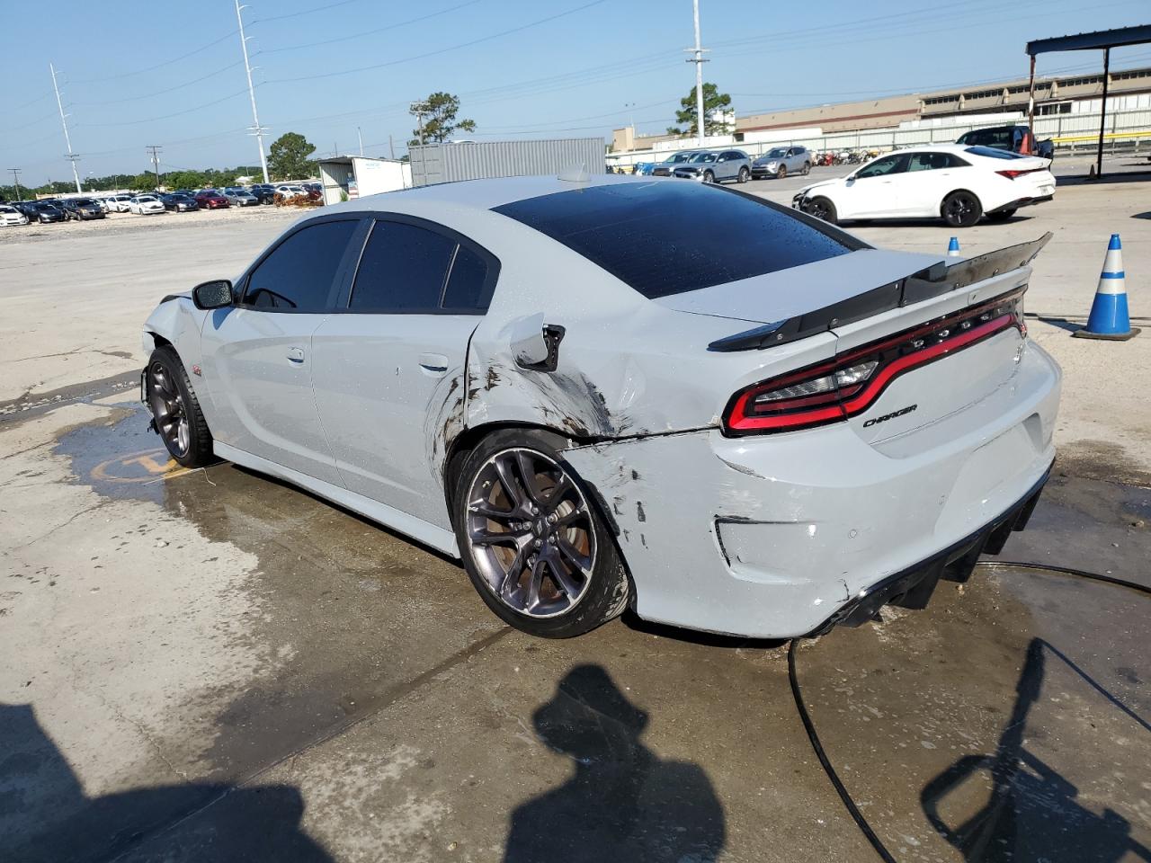 2022 DODGE CHARGER SCAT PACK VIN:2C3CDXGJ8NH190288