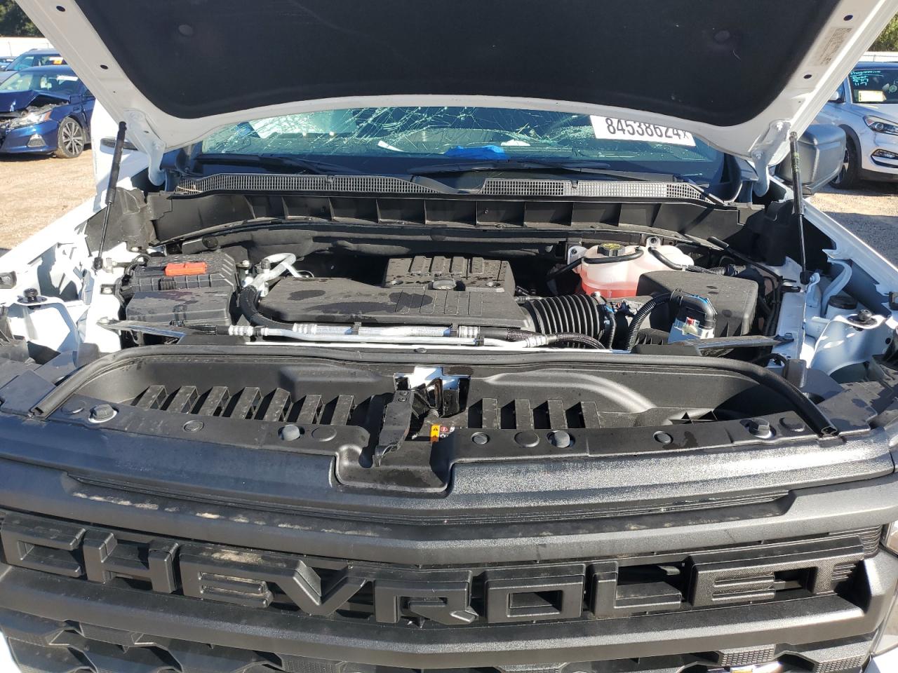 2024 CHEVROLET SILVERADO C1500 CUSTOM VIN:3GCPABEK8RG445662