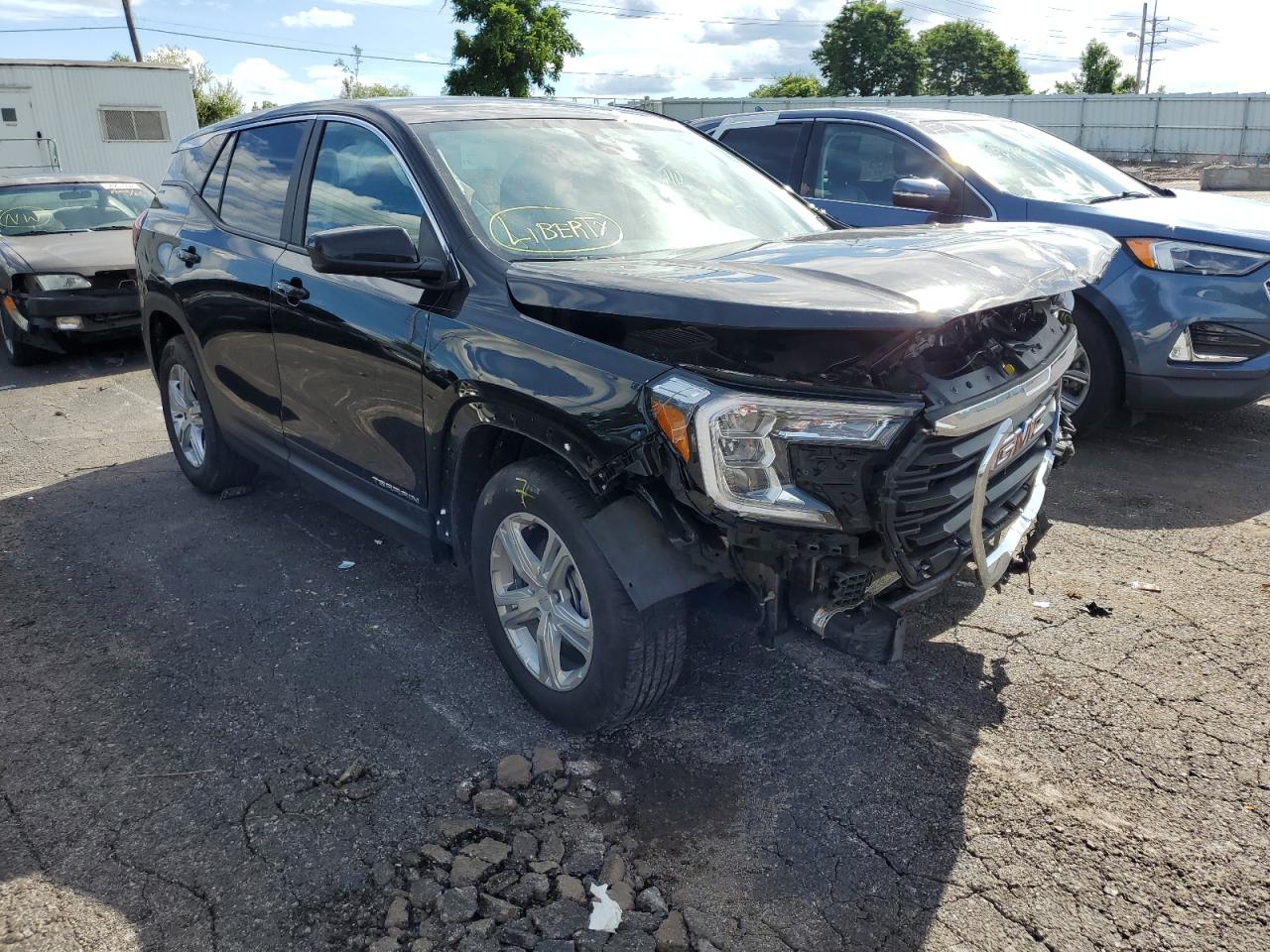 2022 GMC TERRAIN SLE VIN:3GKALMEV4NL143734