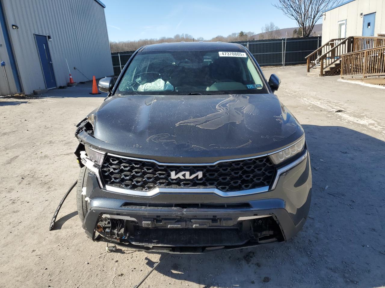2022 KIA SORENTO LX VIN:5XYRGDLC3NG159872