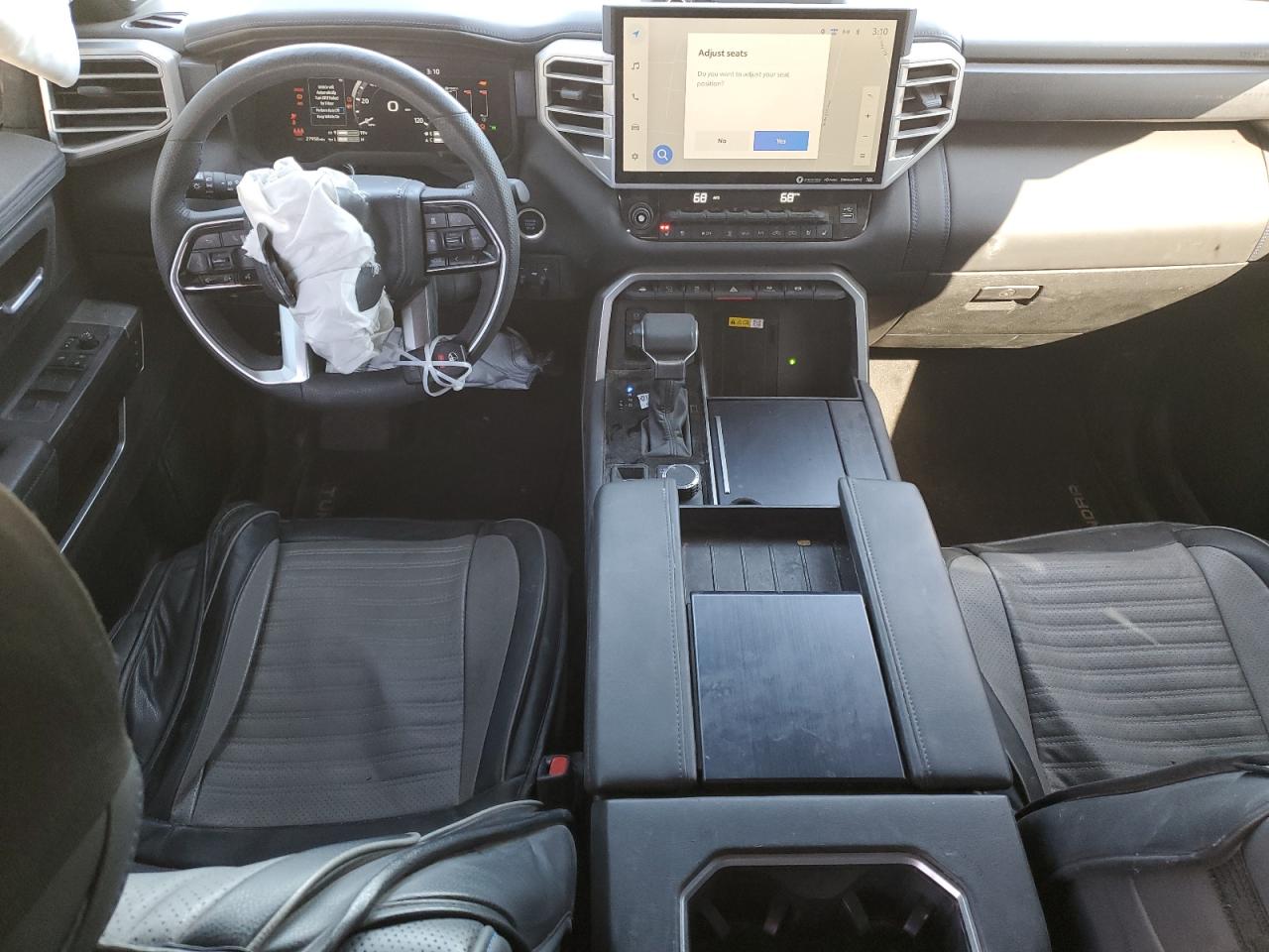 2023 TOYOTA TUNDRA CREWMAX PLATINUM VIN:5TFNA5EC6PX011699