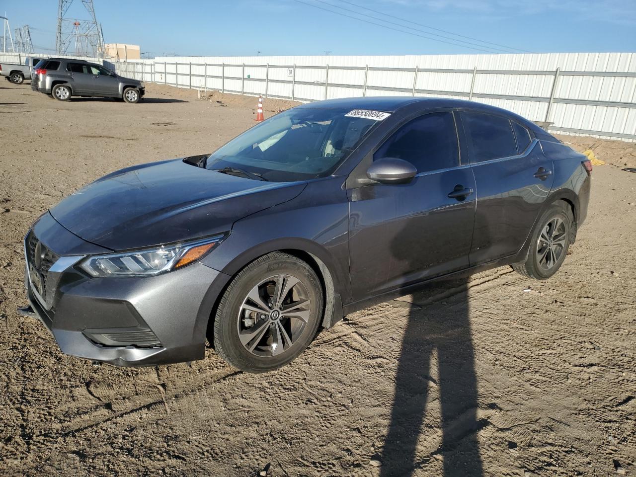 2022 NISSAN SENTRA SV VIN:3N1AB8CV7NY211975