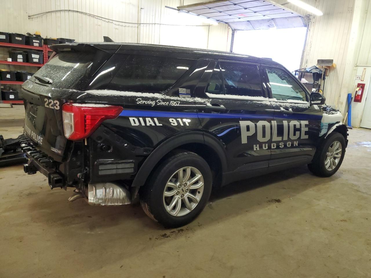 2023 FORD EXPLORER POLICE INTERCEPTOR VIN:5J6RW2H59KL037058