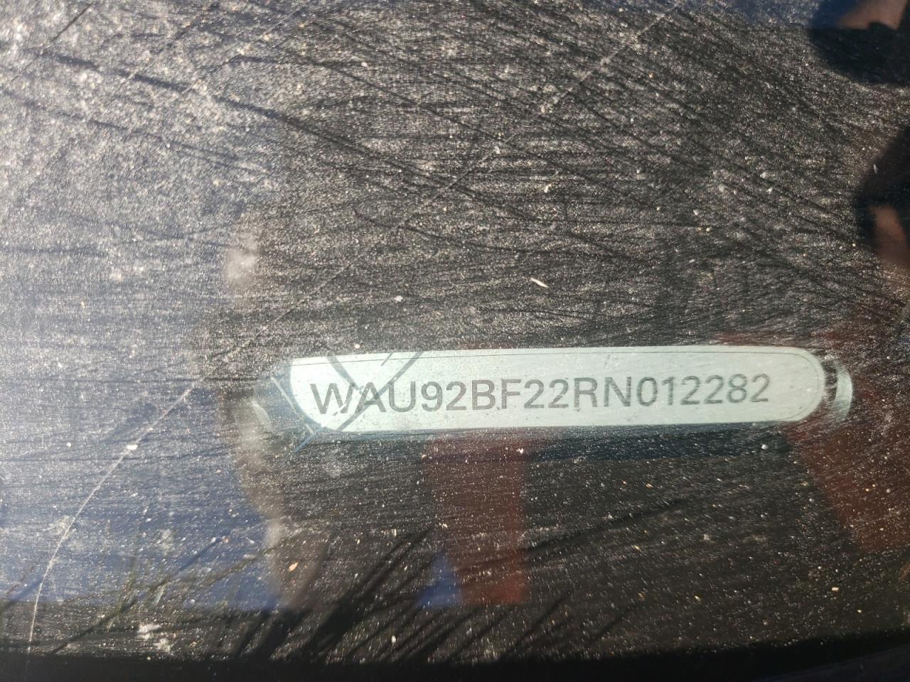 2024 AUDI A6 ALLROAD PRESTIGE VIN:WAU92BF22RN012282