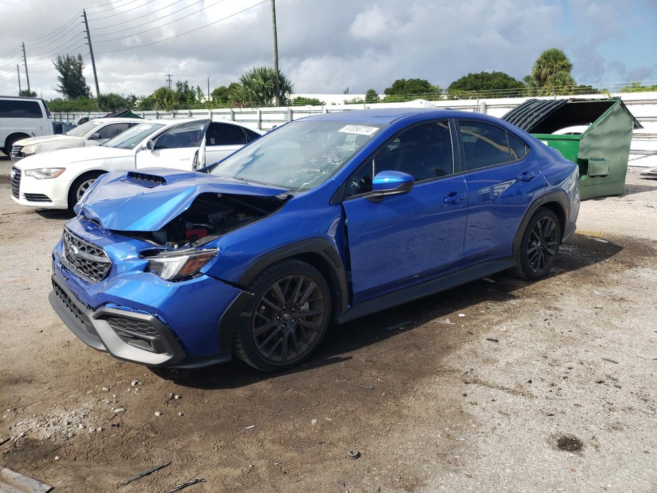 2022 SUBARU WRX PREMIUM VIN:JF1VBAF65N9032601