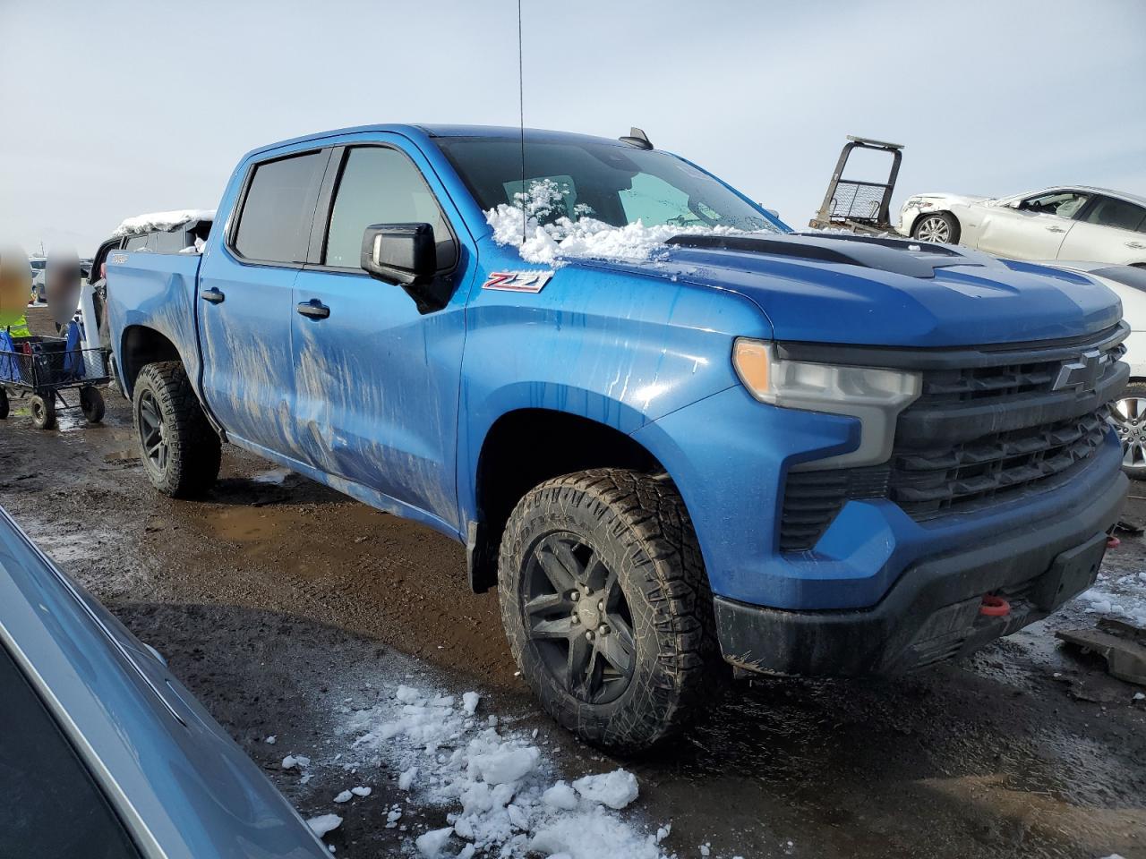 2022 CHEVROLET SILVERADO K1500 LT TRAIL BOSS VIN:3GCUDFEDXNG596886