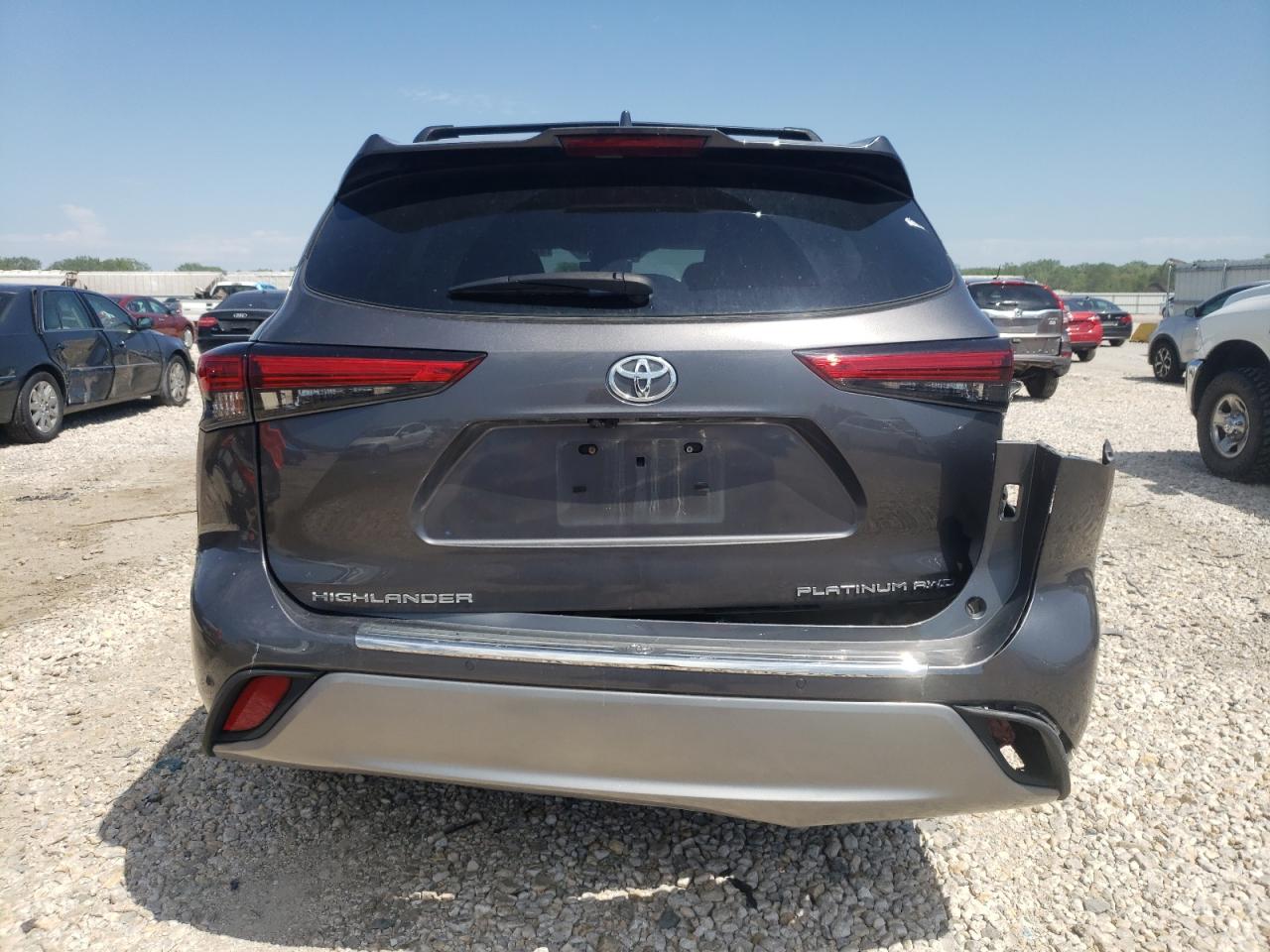 2022 TOYOTA HIGHLANDER PLATINUM VIN:5TDFZRBHXNS184827