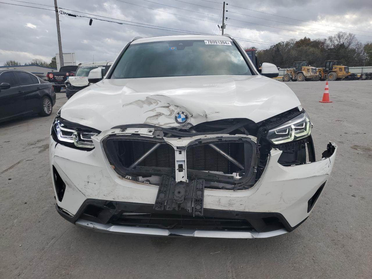 2022 BMW X3 XDRIVE30I VIN:5UX53DP04N9K31737