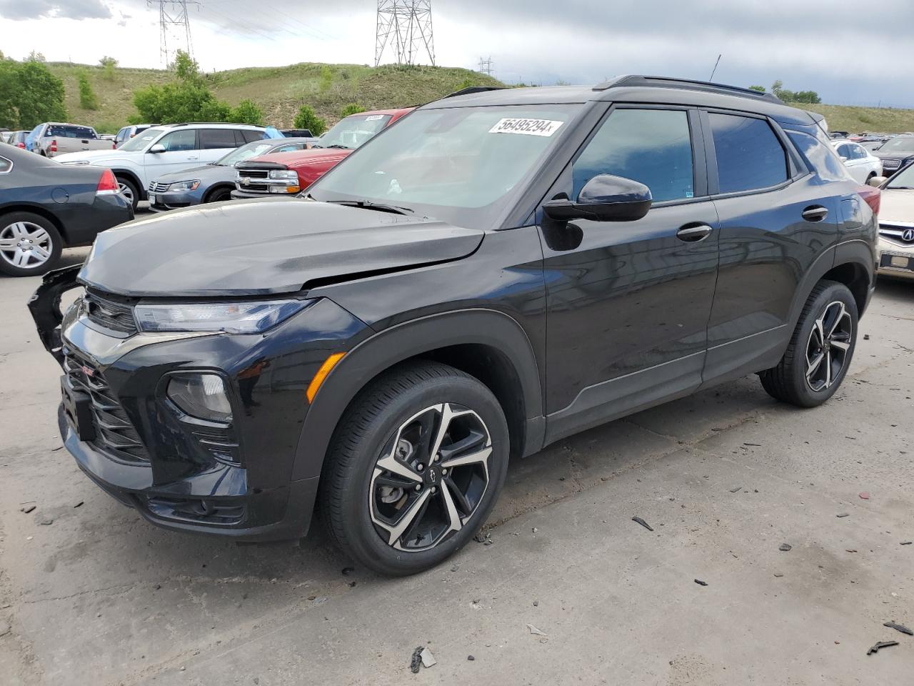 2023 CHEVROLET TRAILBLAZER RS VIN:KL79MUSL6PB172068