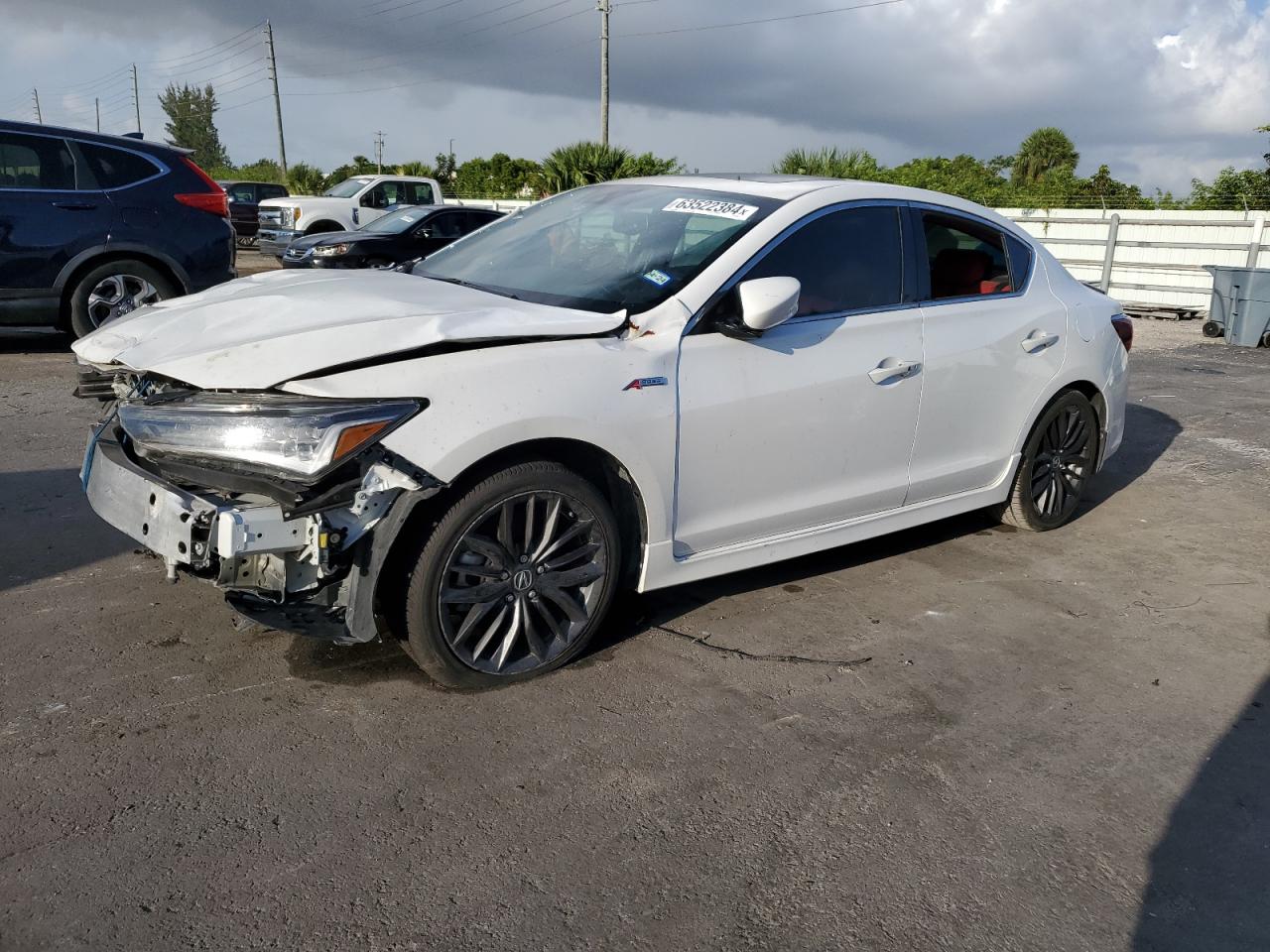 2022 ACURA ILX PREMIUM A-SPEC VIN:19UDE2F85NA008285