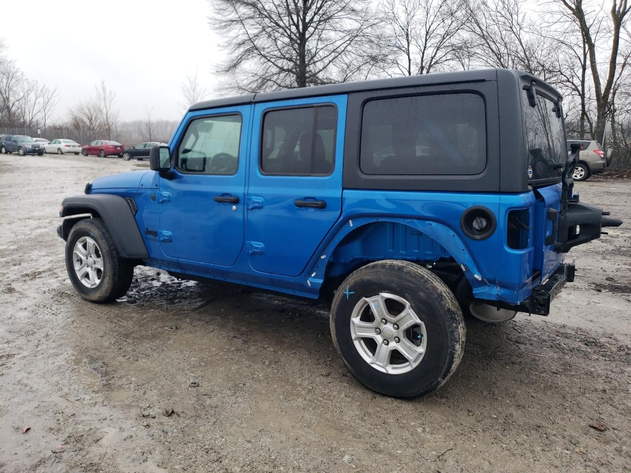 2022 JEEP WRANGLER UNLIMITED SPORT VIN:1C4HJXDG5NW168740