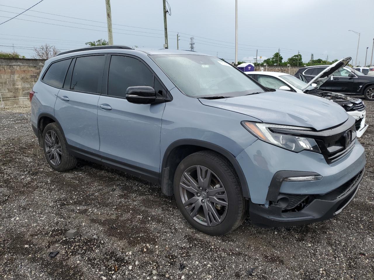 2022 HONDA PILOT SPORT VIN:5FNYF5H38NB038257