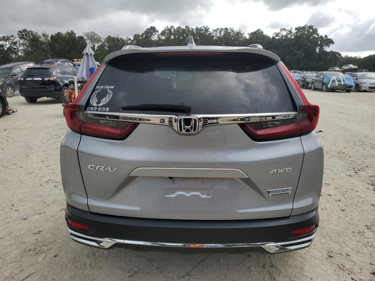 2022 HONDA CR-V TOURING VIN:5J6RT6H9XNL000916