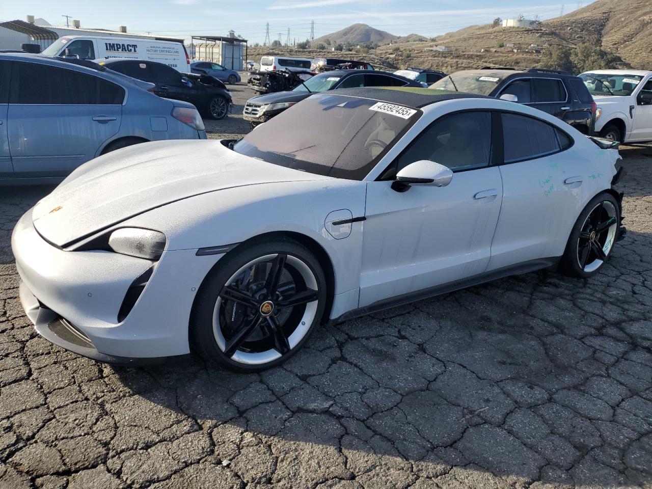2023 PORSCHE TAYCAN TURBO VIN:WP0AC2Y15PSA52150