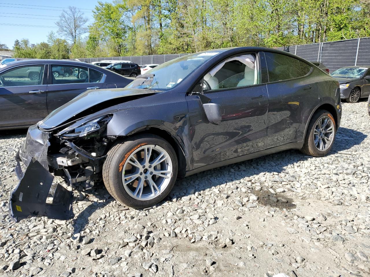 2022 TESLA MODEL Y  VIN:7SAYGDEE3NF368632