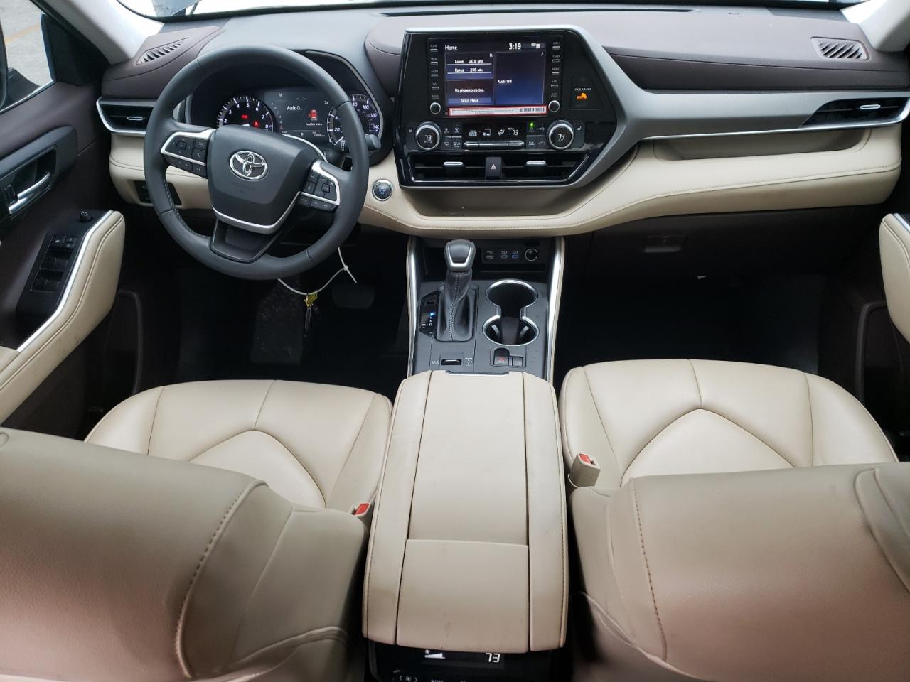 2022 TOYOTA HIGHLANDER XLE VIN:5TDGZRAH7NS558445