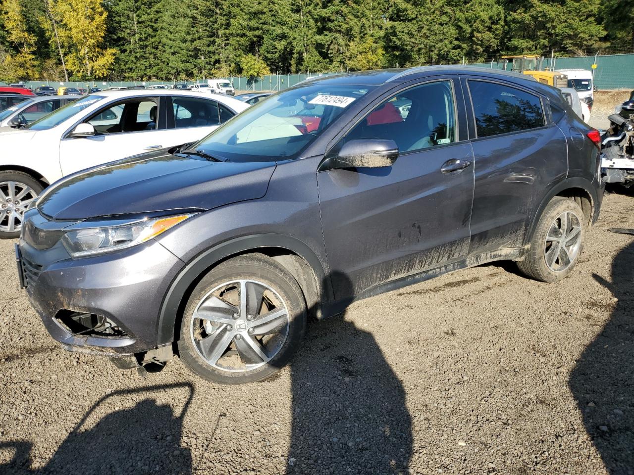 2022 HONDA HR-V EX VIN:3CZRU6H53NM743247