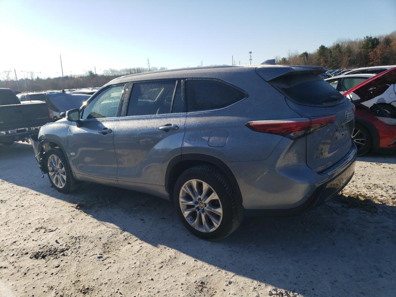 2022 TOYOTA HIGHLANDER HYBRID LIMITED VIN:5TDXBRCH0NS076837