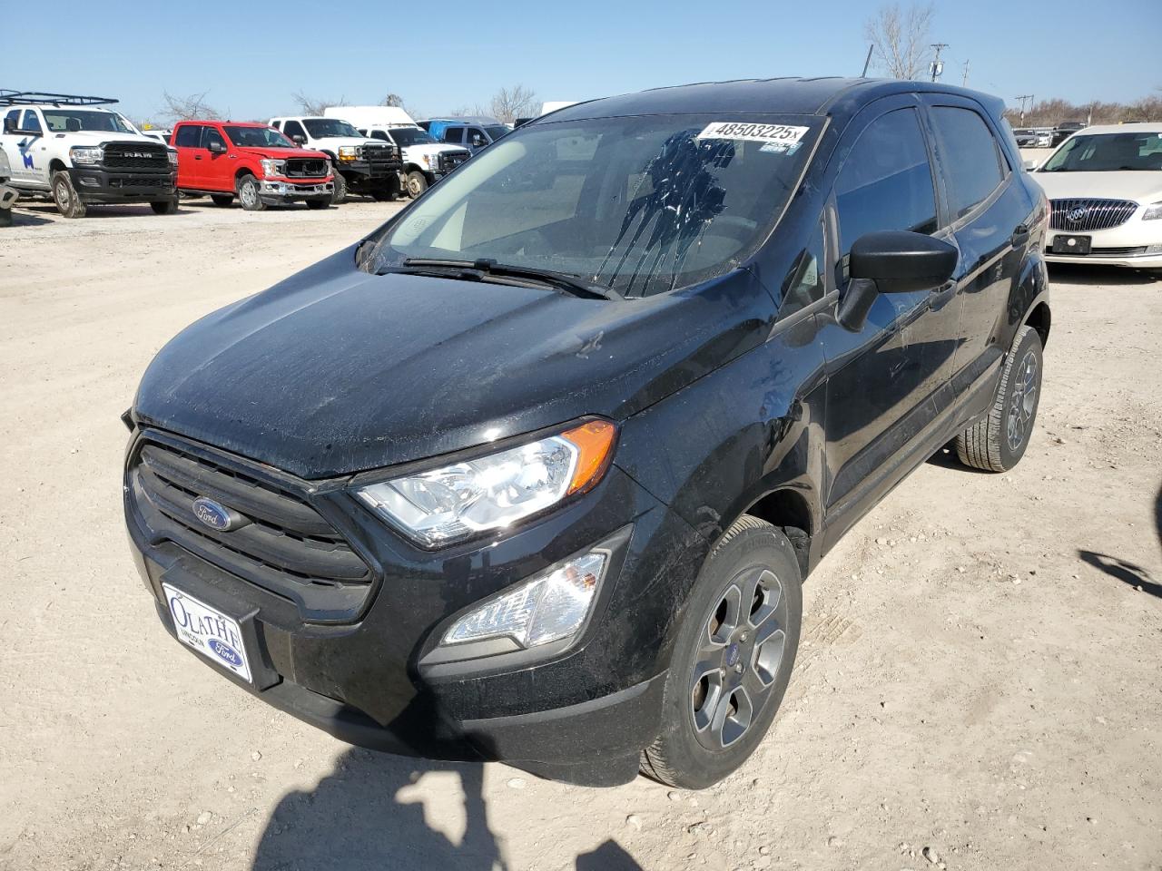 2022 FORD ECOSPORT S VIN:MAJ6S3FL1NC465101