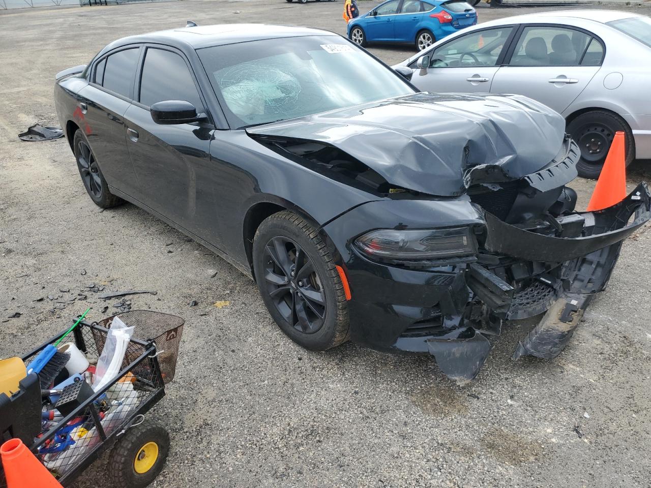 2022 DODGE CHARGER SXT VIN:2C3CDXJG1NH174107