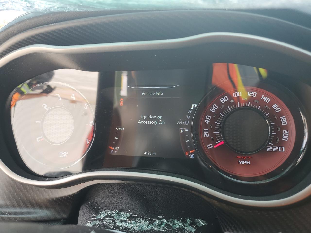 2022 DODGE CHALLENGER SRT HELLCAT REDEYE VIN:2C3CDZL93NH155052